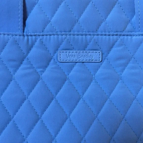 Vera Bradley Sky Blue Hanging Cosmetic Bag - Picture 2 of 12